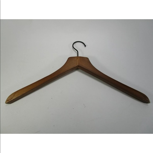DOUBLE D RANCHWEAR vintage wooden clothes Hanger 2 - Picture 3 of 3